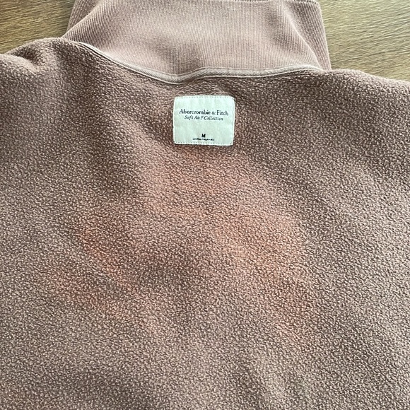Abercrombie & Fitch, Medium, soft collection half zip sweatshirt - Picture 9 of 10